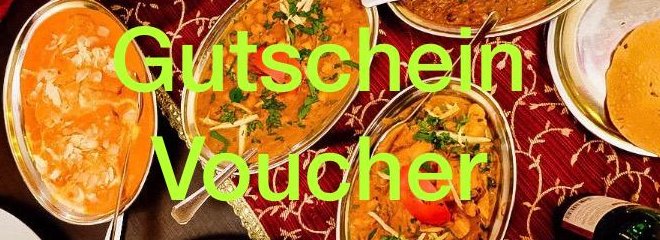 Gutschein / Party Buffet Vouchers